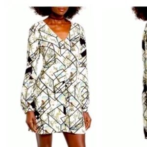 WAYF HENDRIX FLORAL SHIFT DRESS